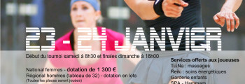 Open National Femmes 23-24 Janvier 2016